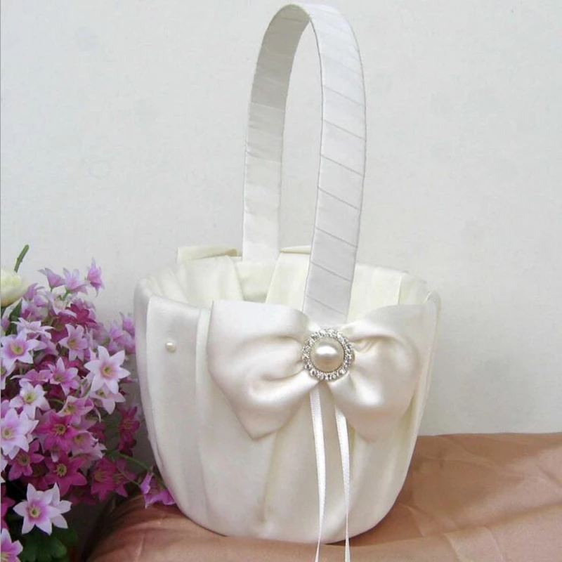 4 шт./компл. (Гостевая книга + корзина для цветов держатель ручек подушка с кольцом)