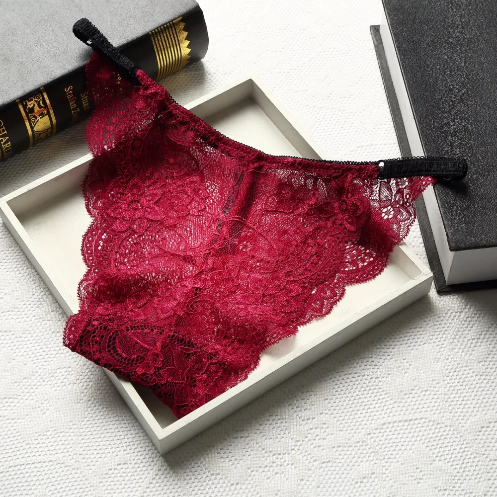 Lace Seamless underwear Panties String Women Sexy lady's trunks Hollow out Ventilation Comfortable Briefs Lingerie Size for MLXL | Женская