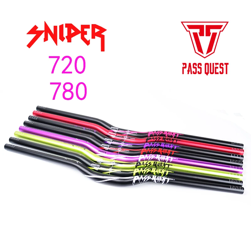 Pass Quest руль для велосипеда в форме ласточки MTB складной дорожный велосипед 31 8 мм 720