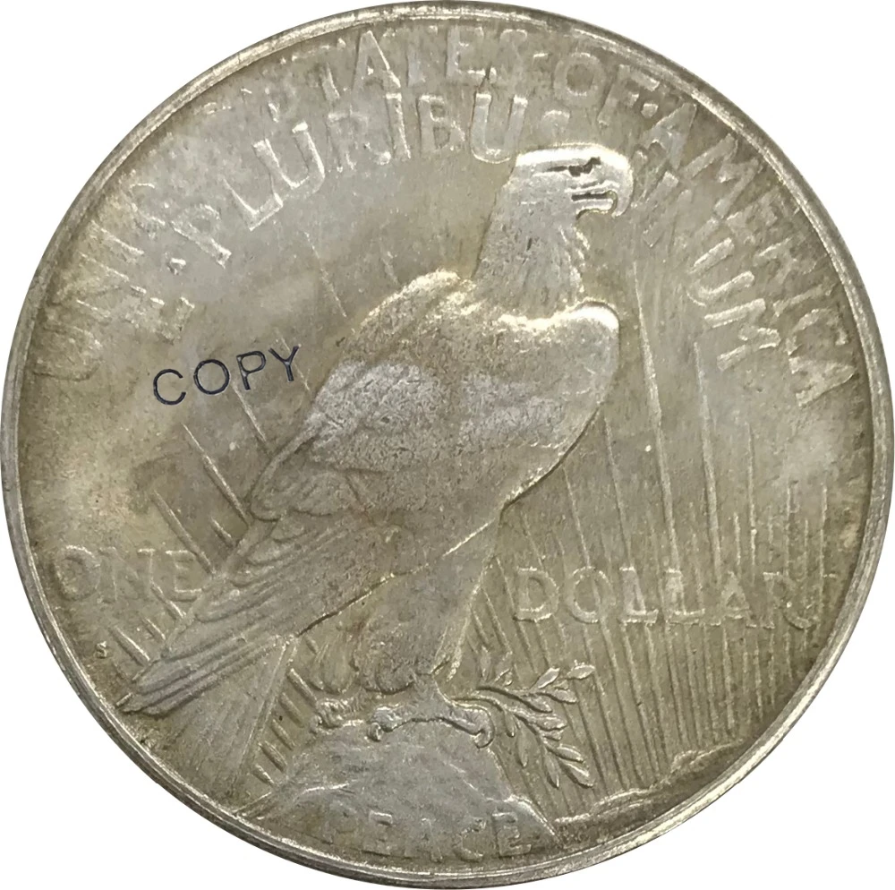 S 1934 США 1 один доллар мира свободы предметы коллекционирования из мельхиора