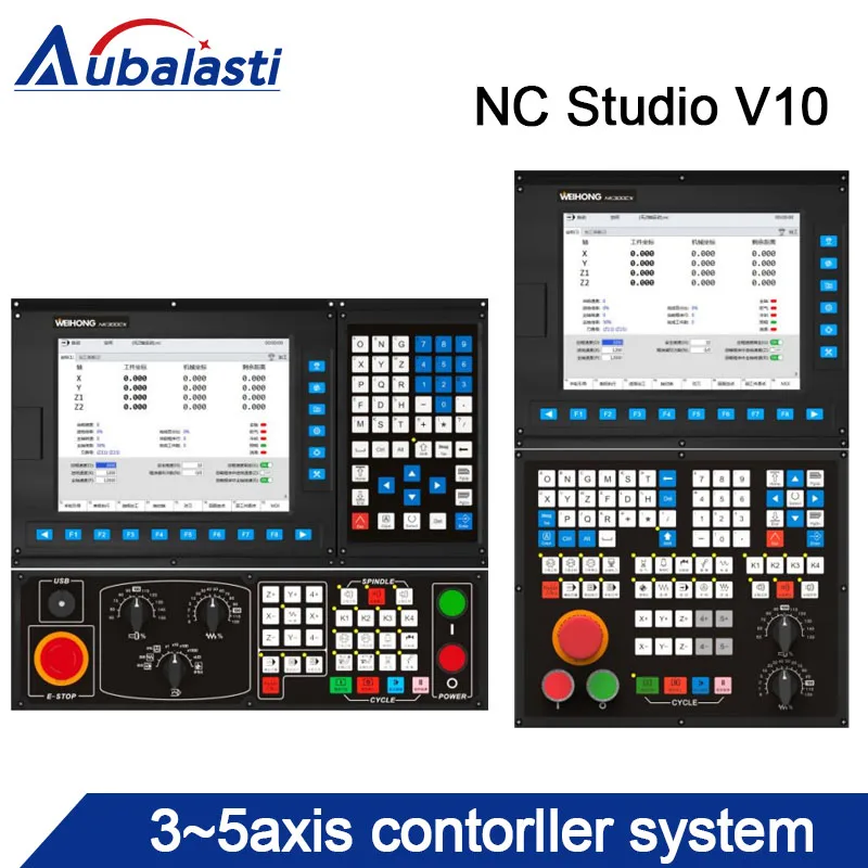 CNC Router 3axis 4axis 5axis Linkage Integrated Control Card NK300CX-H/HM/V/VM software NC Studio V10