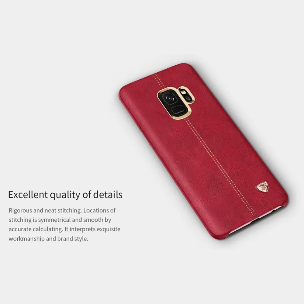 NILLKIN Enlon Vintage Luxury thin PU leather smooth phone case for Samsung Galaxy S9 Case For Plus 5.8 &amp 6.2 |