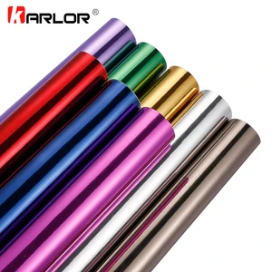 50*200 см хромированная зеркальная виниловая пленка для покрытия автомобиля внешняя самодельная Водонепроницаемая Защитная пленка для Пинга наклейка для стайлинга автомобиля