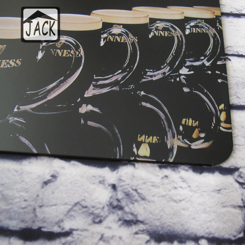 Пивное вино реклама железная живопись винтажная настенная наклейка настенный