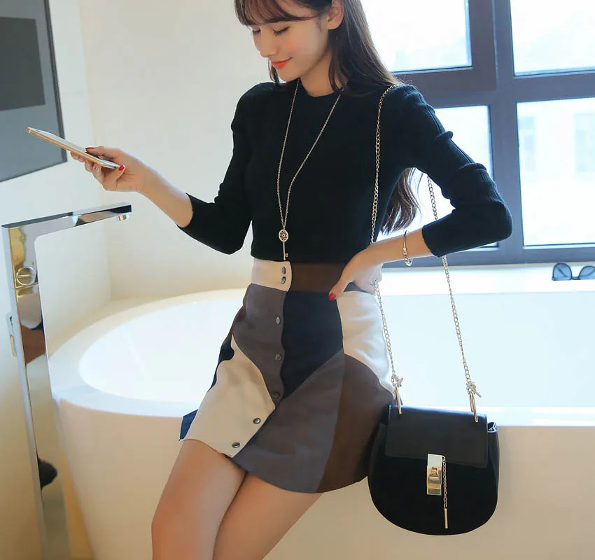 Осенний женский свитер 2020 женская одежда с длинными рукавами облегающие