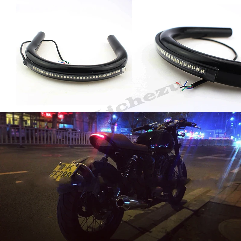 ACZ мотоцикл 230 мм черный Cafe Racer заднее сиденье рамки обруч петля брат сиденья