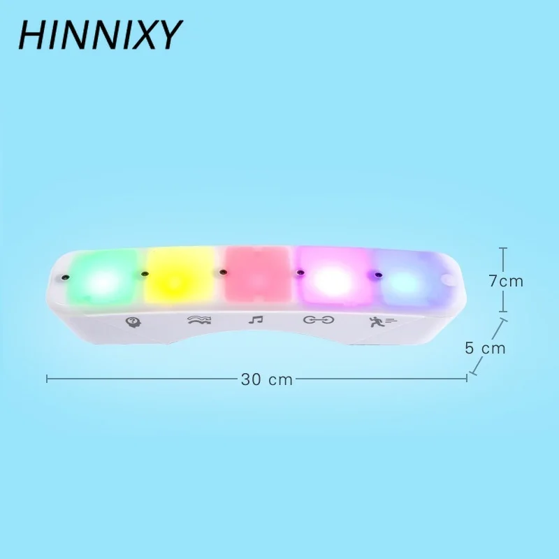 Hinnixy музыкальный куб зондирующий ночник детские развивающие светодиодные