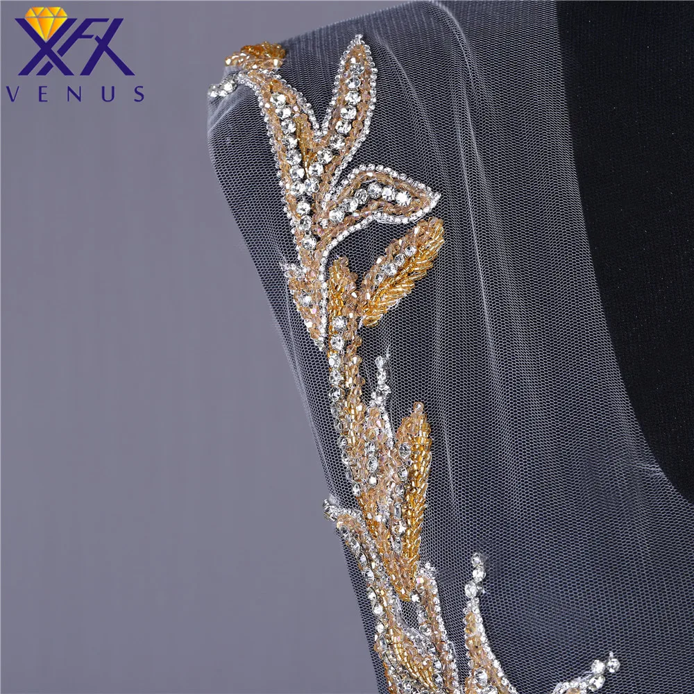 XFX VENUS Pretty камень для пришивания beads большой размер с бисером участки разразы