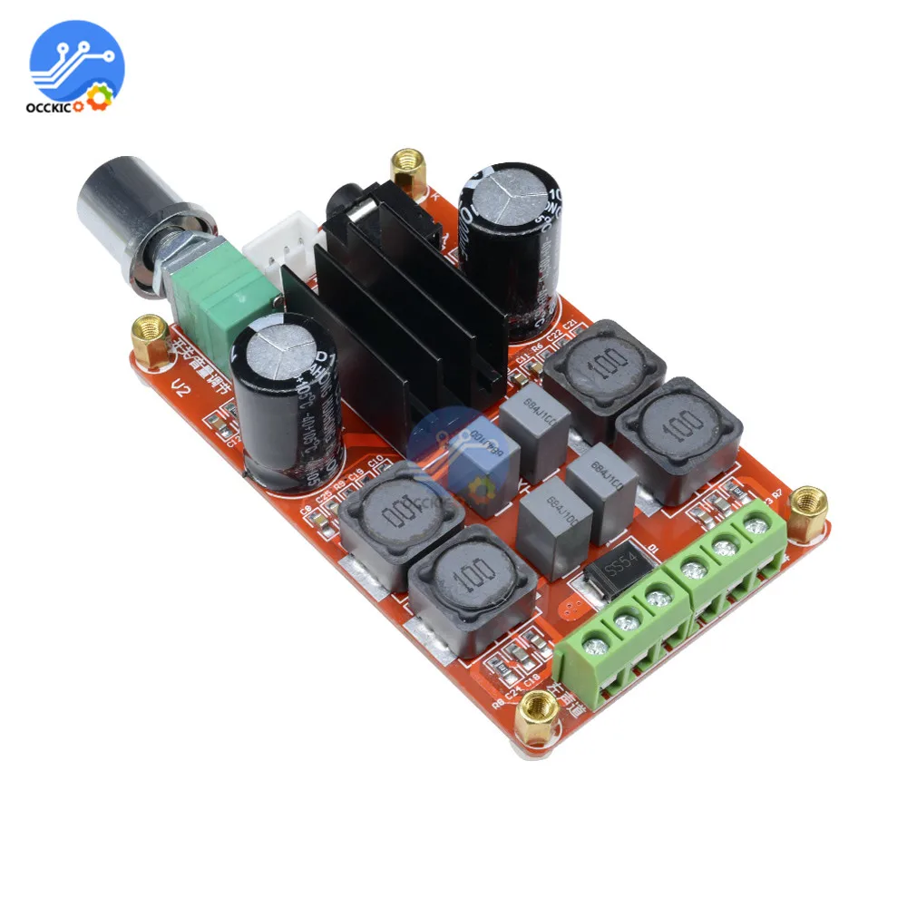 TPA3116D2 цифровой усилитель доска класса D двухканальный 2*50 Вт 2X50 DC5 24V аудио стерео