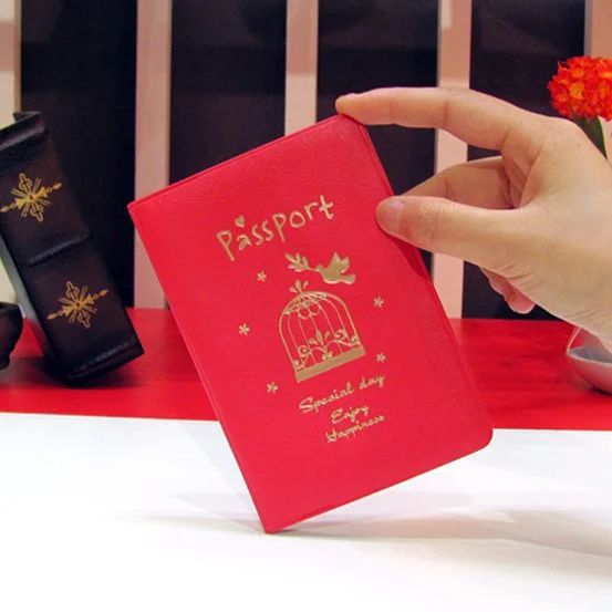 Новинка милая Женская Обложка для паспорта в Корейском стиле водонепроницаемая