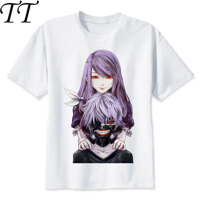 Мужская футболка для фитнеса Tokyo ghoul индивидуальная на заказ лето 2019