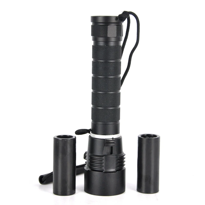 BORUIT M23 100 м XM-L2 светодиодный светильник для подводного плавания, водонепроницаемый фонарь, подводная лампа, светильник для подводного плавания - Испускаемый цвет: No Battery