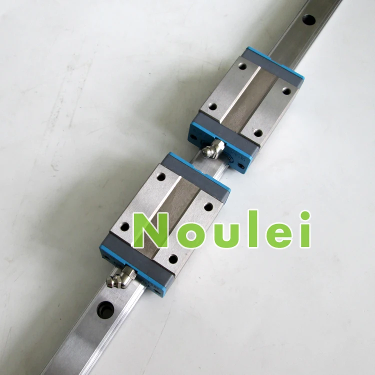 Noulei HGH25CA линейные направляющие блоки с 25 мм рельсами HG25 1500 для ЧПУ деталей набор
