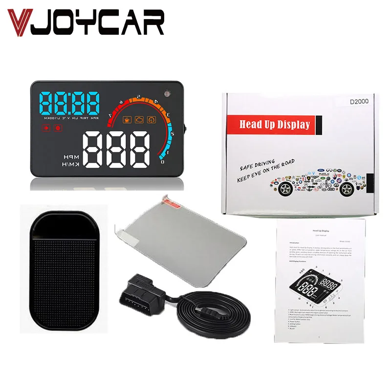 Проектор на лобовое стекло автомобильный с интерфейсом OBD2/EUOBD 4 0 дюйма |