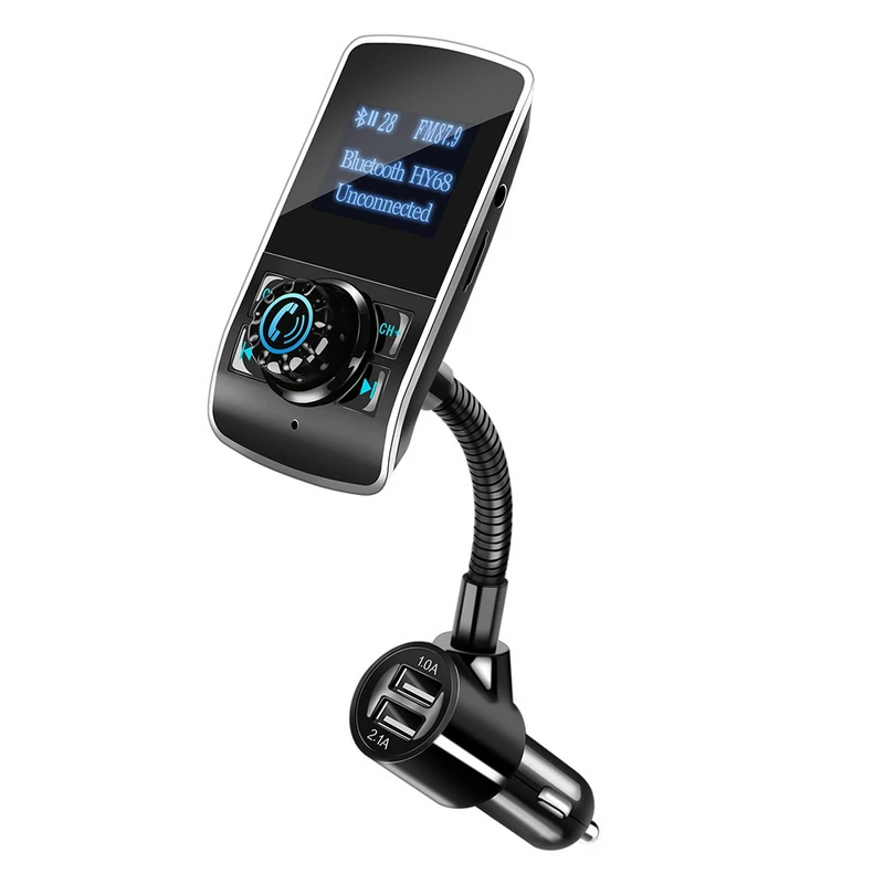 50 шт./лот FM-передатчик Bluetooth автомобильный беспроводной комплект громкой связи