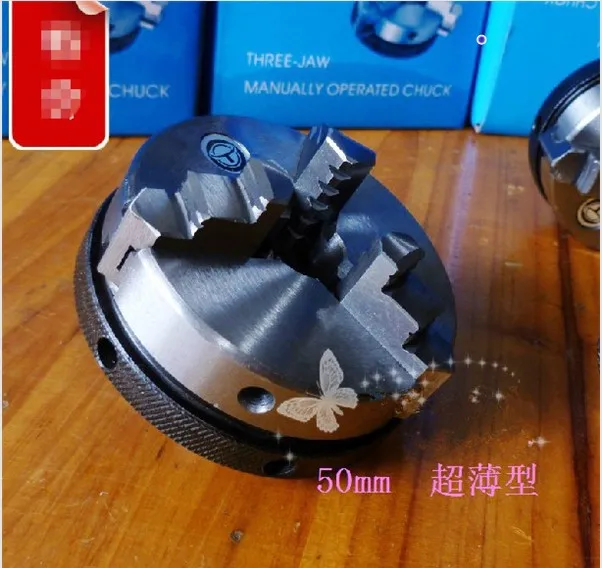 Патрон токарного станка Самоцентрирующийся патрон рукоятка резьба (14x1) 3 трех