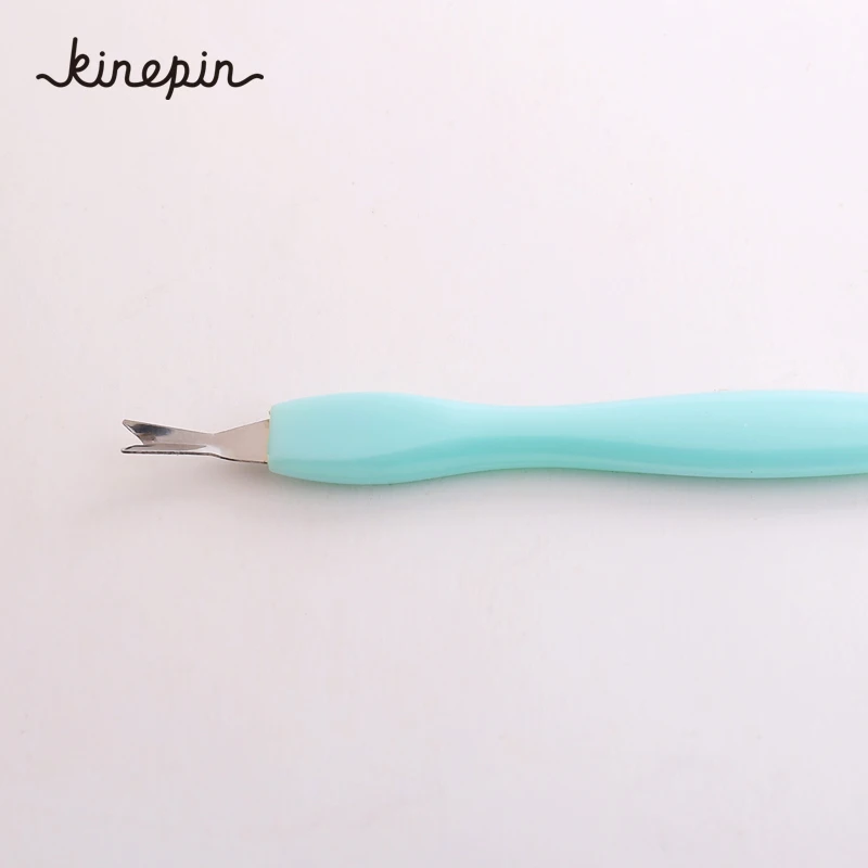 3Pcs/Set Manicure Set Nail Art Equipment with Cutter Clipper File Cuticle Dead Skin Trimmer Pusher Fork Knife Kit | Красота и