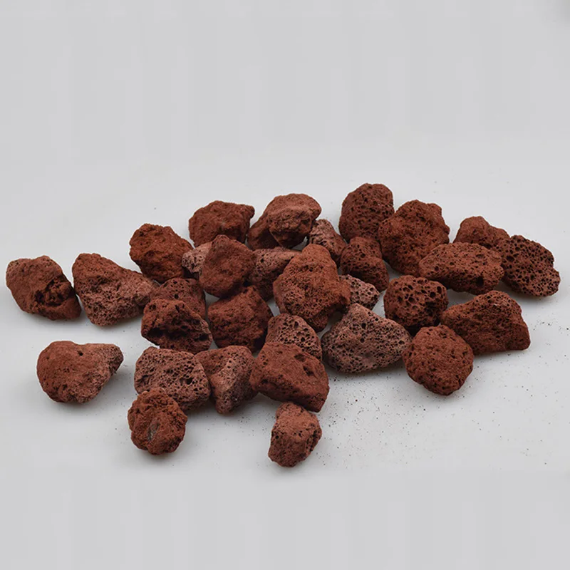 Volcanic Rock 100 г 150 г фильтр для аквариума медиа керамические кольца с активированным углем био шарики чистая вода с бесплатным фильтром сетчатый мешок - Цвет: Volcanic Rock