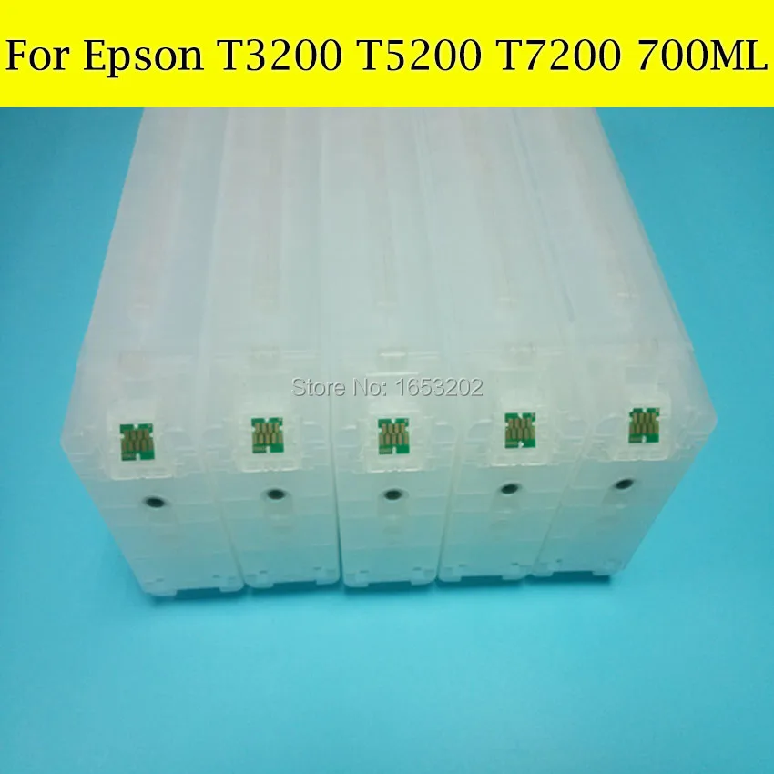 700 мл заправка чернильного картриджа для EPSON T6941 T6945 T694 694 принтера T3200 T7200 T5200|ink