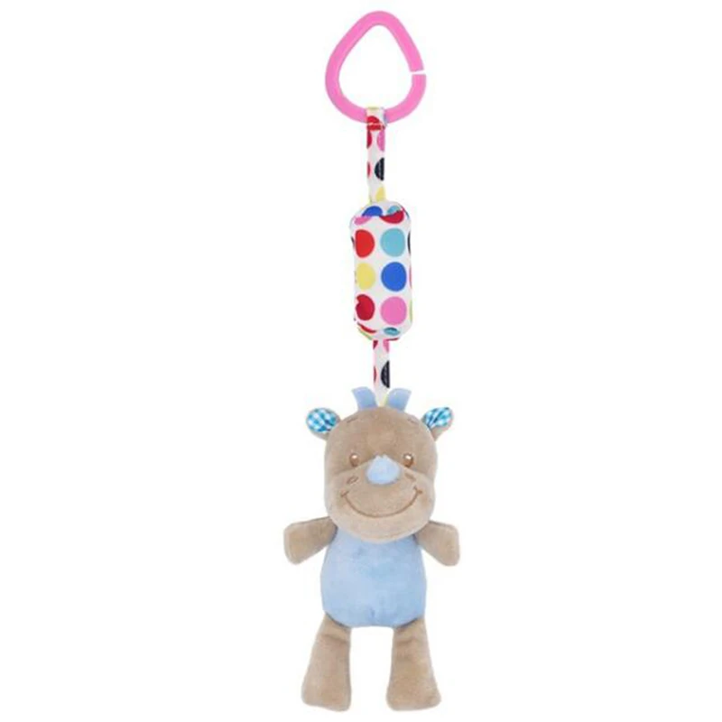

Cartoon Rattle Cute Baby Toy Soft Baby Carriage Toys For Children Puzzle Newborn Gift Bed Hanging Wind Chime 0-12 Months
