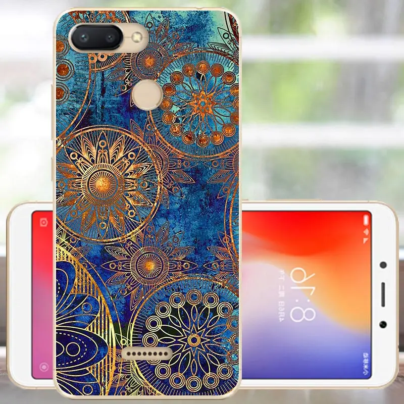 Протектор Xiaomi Redmi 6 Чехол Мягкий силиконовый Redmi 6 бампер Модный чехол Xiomi Redmi 6 Чехол для телефона 5,45 с отверстием для пальца