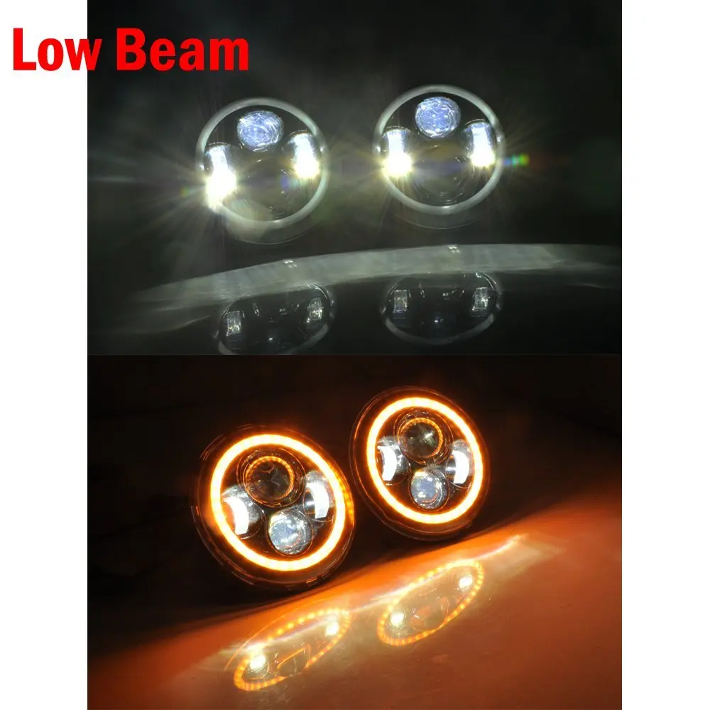 7 &quotкруглый вырез горловины (би ксенон) прожектор фара низкая цена высокие глаза