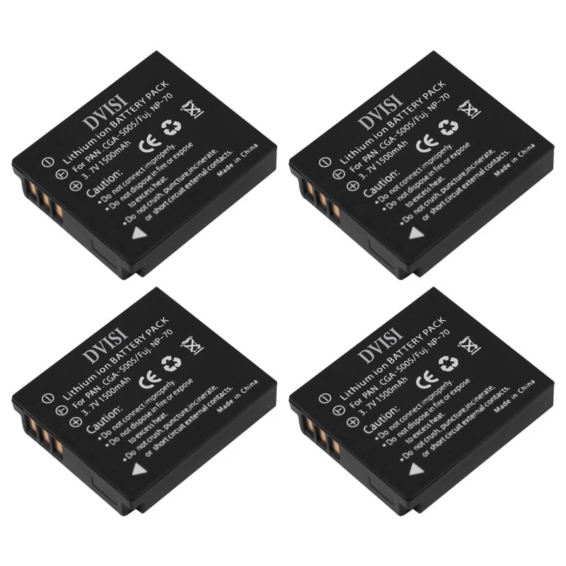 4 шт. аккумулятор для фотоаппарата Panasonic|lumix lx3 battery|lumix batterybattery lumix |