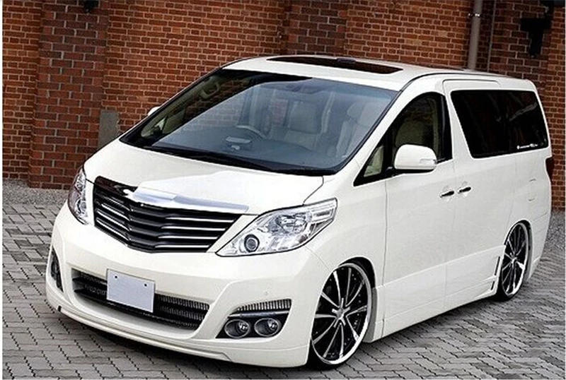 Использование для Toyota Alphard door Body kit 2010- год декоративные панели FRP/PP пластиковая дверь защита автомобиля установка двери аксессуары