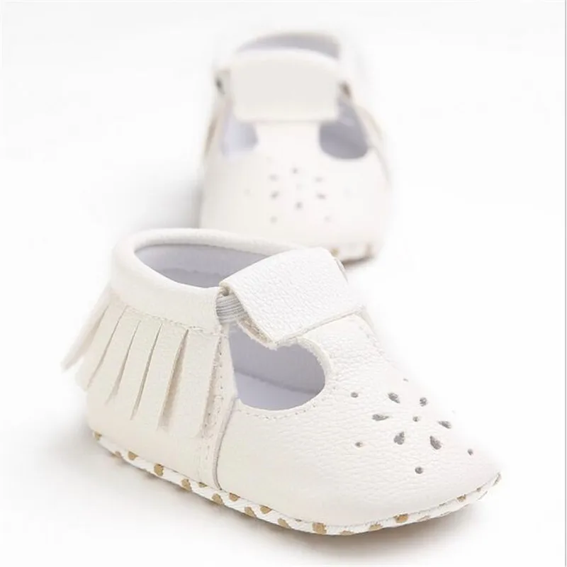 

2016 baby boy PU leather shoes fashion tassels hollow soft sole shoes infant toddler 3 colors first walker shoes