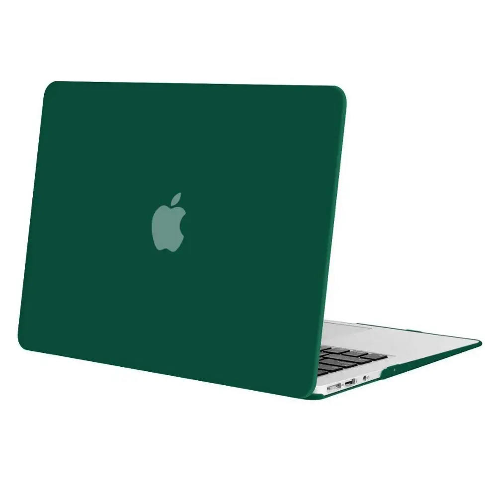 Matte Peacock Green MOSISO новейший матовый чехол для ноутбука для Apple MacBook Air Pro retina 11 12 13 для mac book Pro 13,3 чехол cove+ крышка клавиатуры - Цвет: Matte Peacock Green