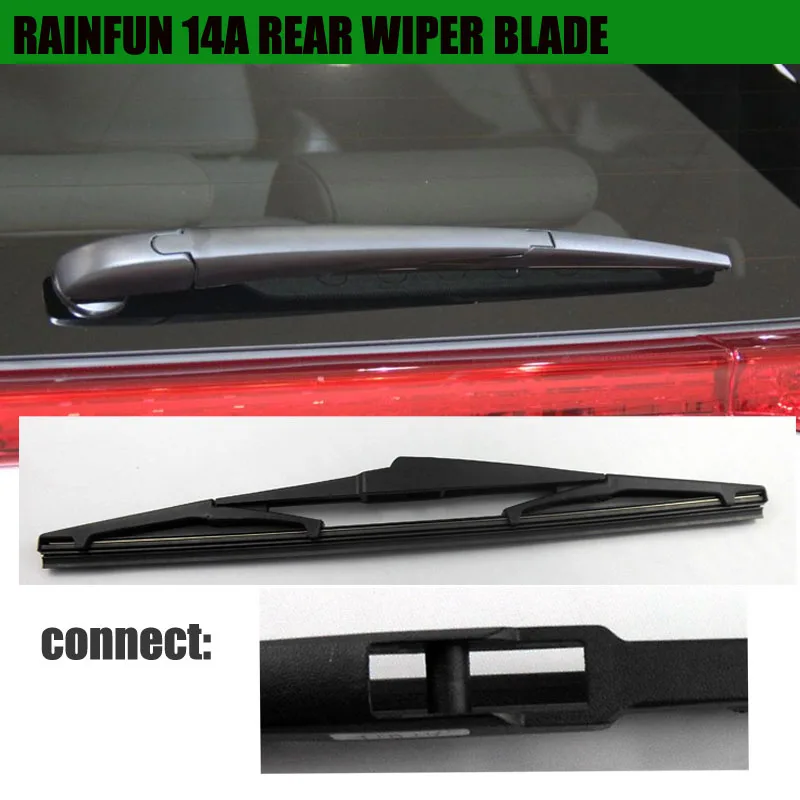 Щетка стеклоочистителя задняя RAINFUN для MIT OUTLANDER 2.4AT 14 дюймов MITSUBISH 05Y|wiper blade|rear wiper