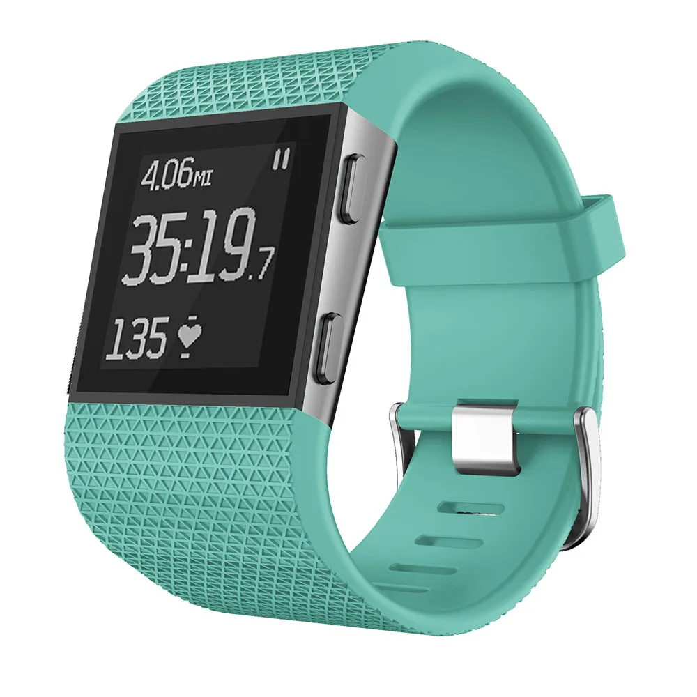 Силиконовый сменный ремешок для наручных часов для Fitbit Surge Watch Band Bracelet Smart Wrist Bands с аксессуар-отвертка