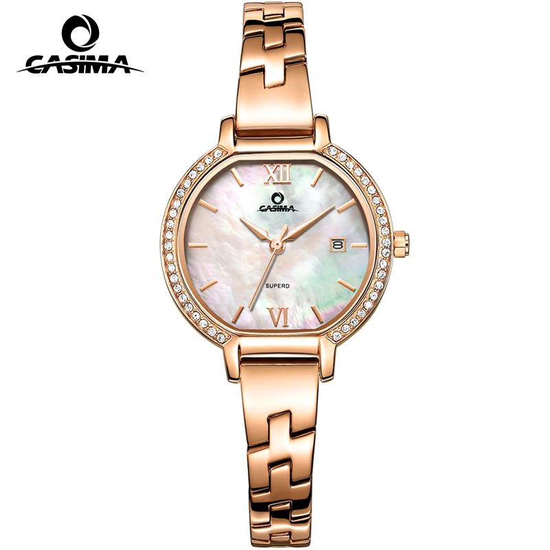 

2018 CASIMA Luxury Brand Bracelet Watches Women Fashion Casual Ladies Quartz Wrist Watch Women's Waterproof 2614