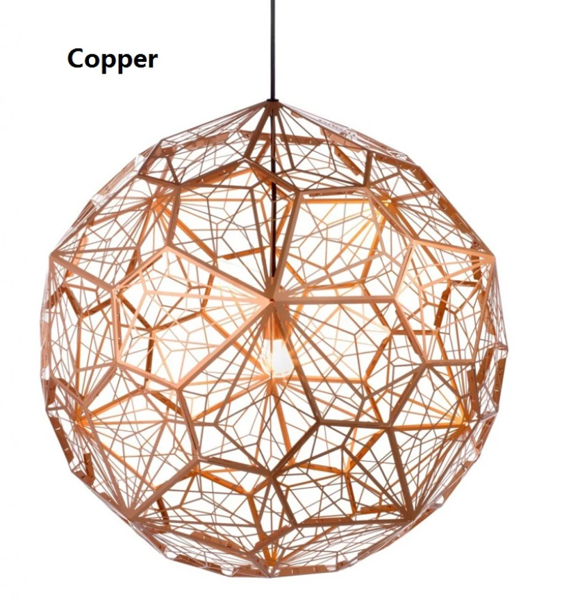 Современные подвесные светильники 65 см из нержавеющей стали для спальни