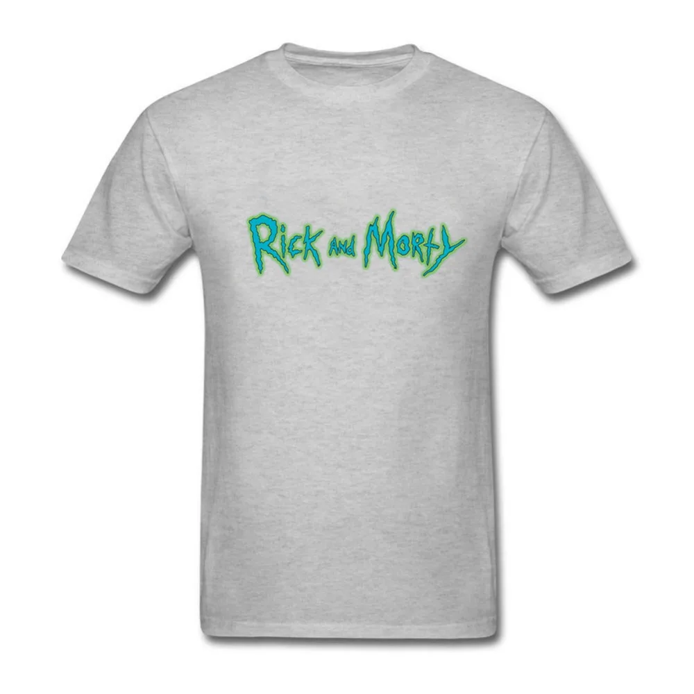 Новая модная Мужская хлопковая футболка rick and moty повседневная мужская с