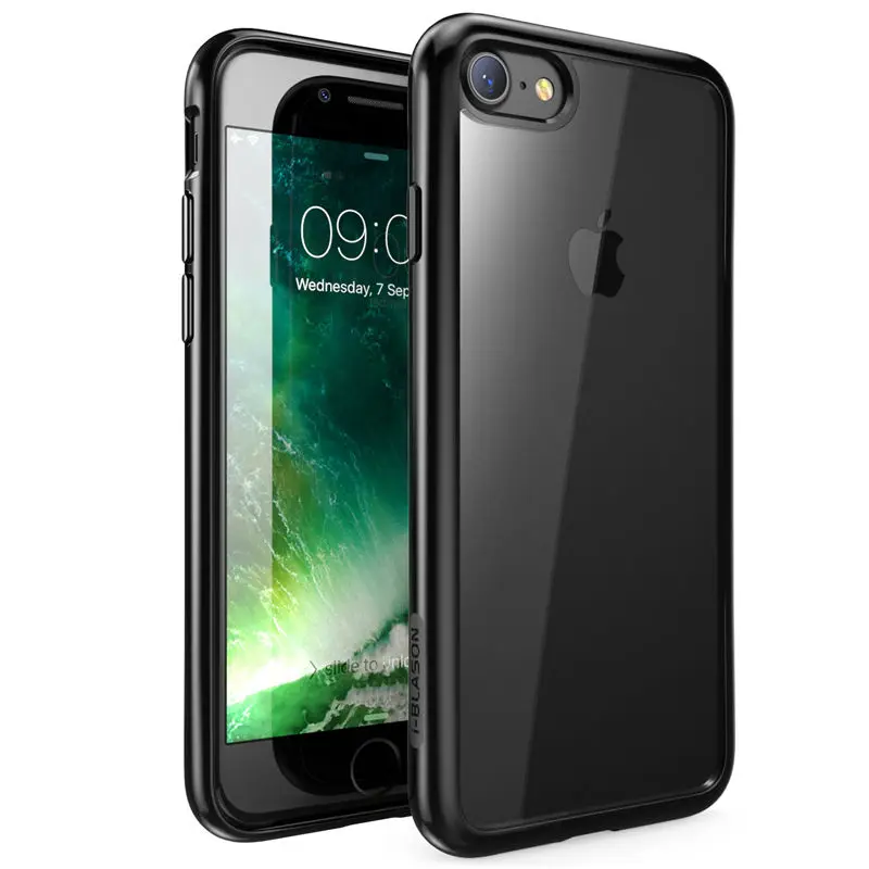 For iPhone SE 2020 Case 7 8 4.7&quot i-Blason Halo Anti-knock Scratch Resistant Clear Back + TPU Bumper Cover |