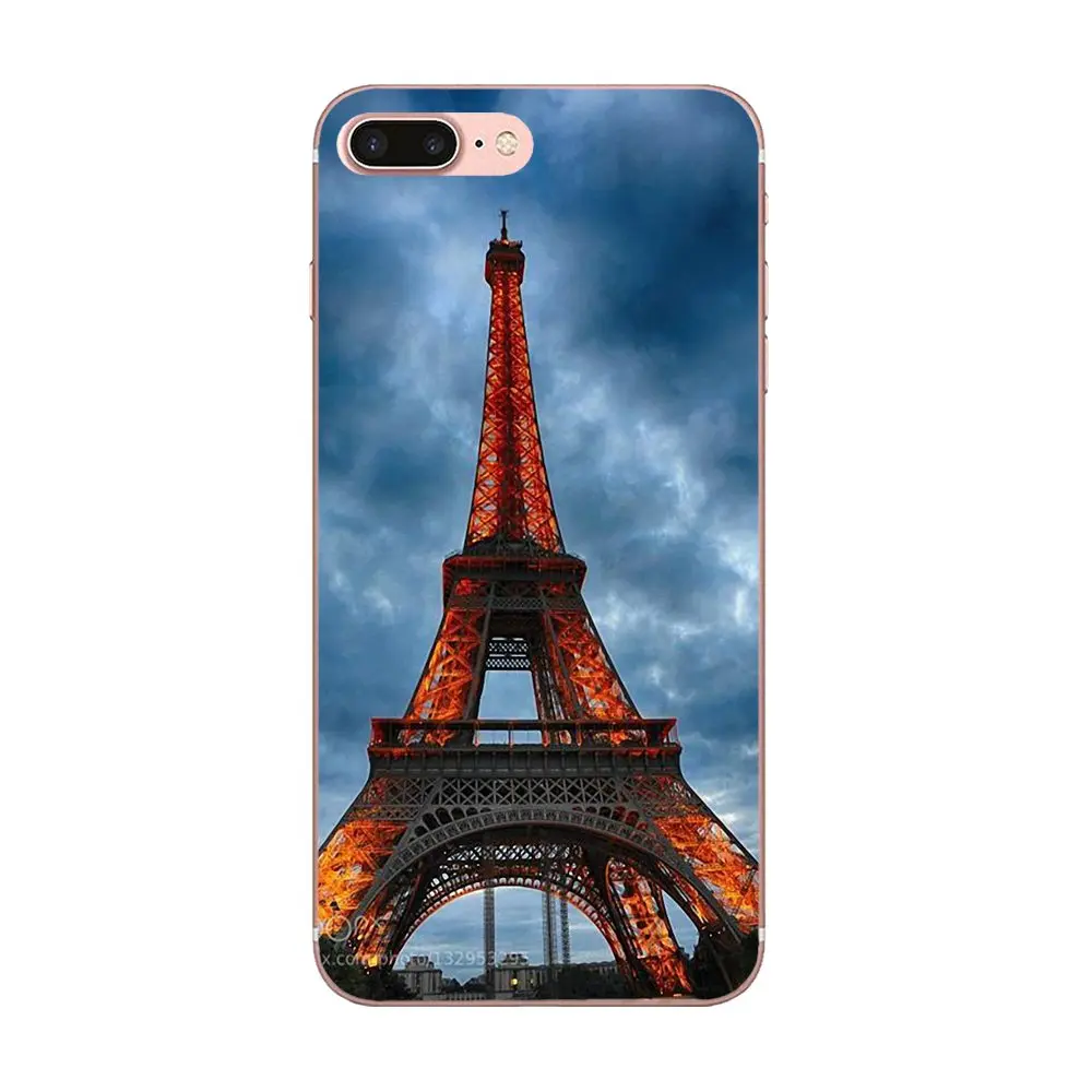 Розовый чехол из ТПУ для LG Nexus 5 5X G2 G3 mini spirit G4 G5 G6 K4 K7 K8 K10 2017 V10 V20 V30 Stylus Dusk Paris Eiffel