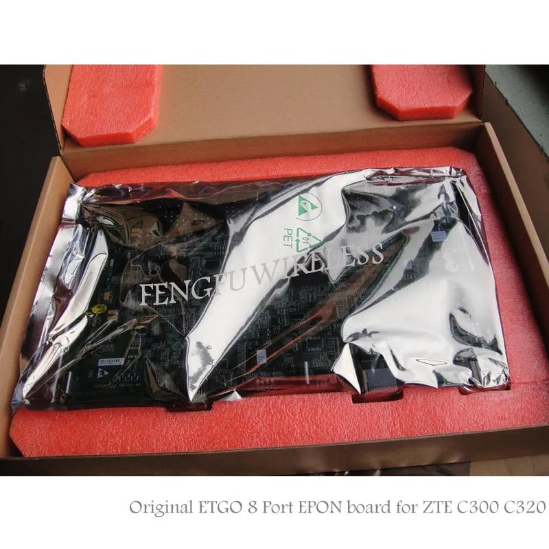 Оригинальный новый 8 портов ZTE ETGO EPON плата с SFP C + модули OLT PX20 использование для C300