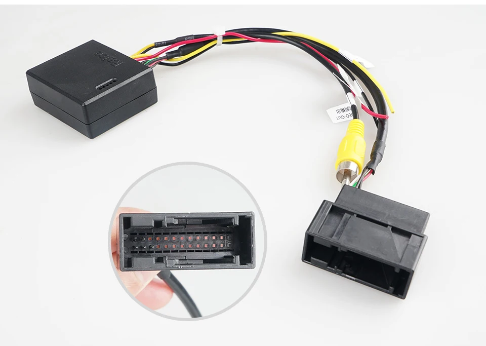 RGB в AV CVBS сигнал коробка адаптера конвертера для OEM Заводская камера заднего вида