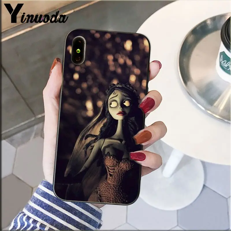 2 Yinuoda Тим Burtons тело невесты дизайн Новинка чехол для телефона Fundas чехол для iPhone 8, 7, 6, 6 S, Plus, 5, 5S SE XR X XS MAX корпус под плетенную сумку - Цвет: 2
