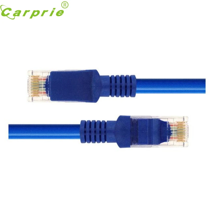 Кабель Ethernet CARPRIE E5 кабели Lan 2017 синий Интернет LAN CAT5e сетевой кабель для