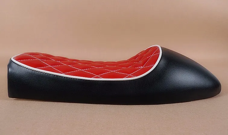 Мотоциклетное сиденье Cafe Racer в сборе модифицированное Ретро Hump винтажное