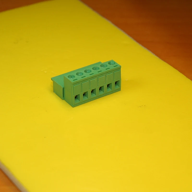 100 шт./лот разъем PCB терминал KEFA/KF/MG 2EDG 5 08 мм расстояние 6 P изогнутая игла|plug in