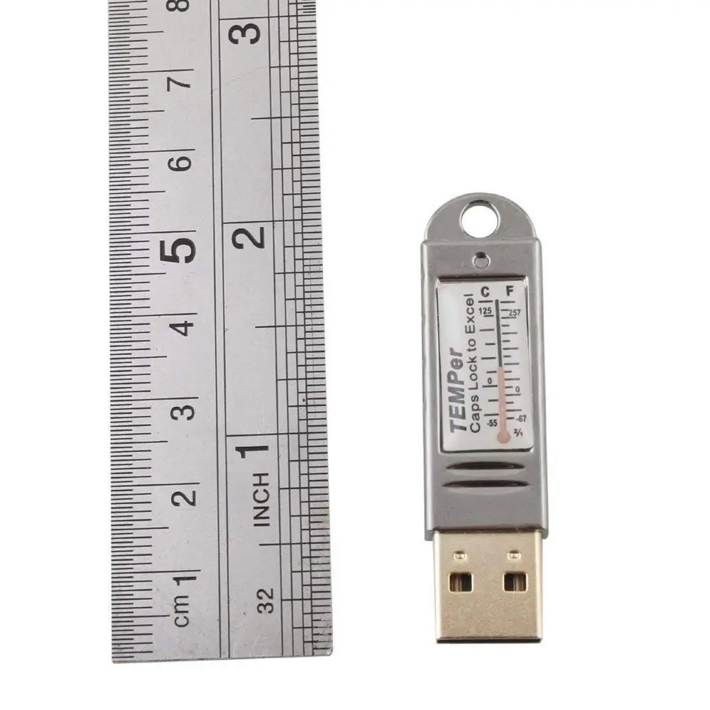 Мини USB термометр для ПК ноутбуков мониторинг окружающей среды Температурный