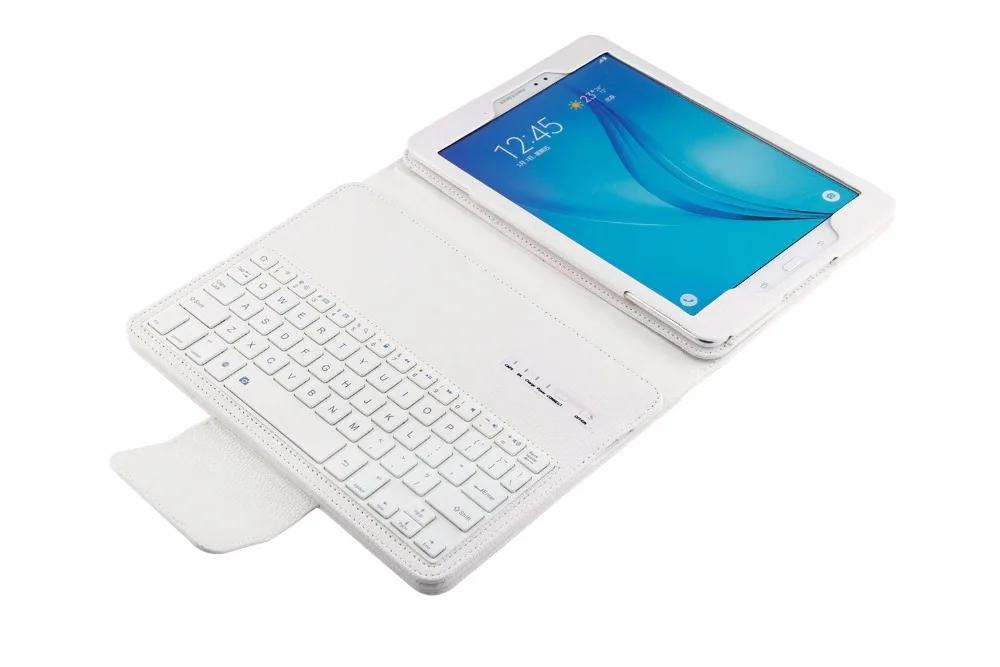 Кожаный Съемный беспроводной чехол для клавиатуры с личи для samsung Galaxy Tab A 9,7 T550 T555 P550 P555