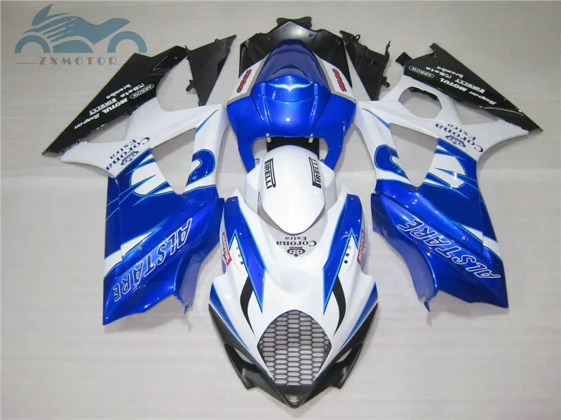 Комплекты обтекателей на заказ для SUZUKI K7 GSX R1000 2007 2008 комплект спортивных гонок