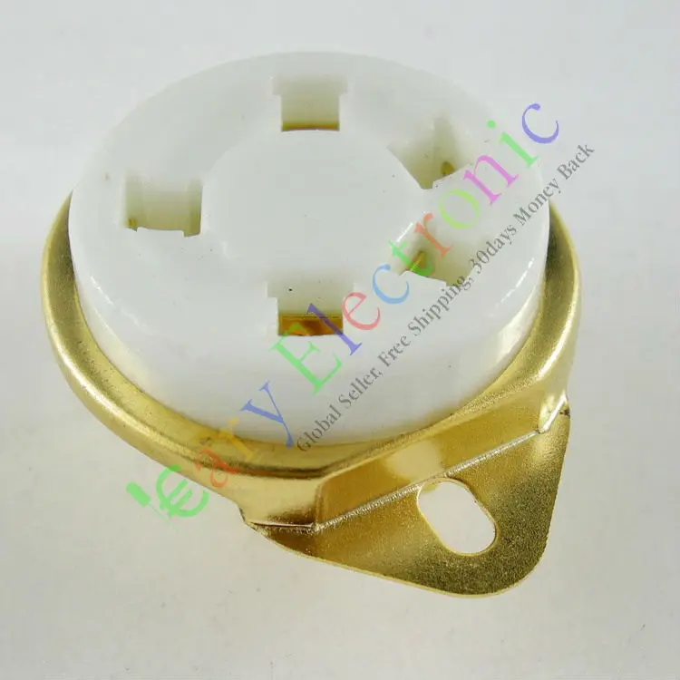 Оптовая и розничная продажа 8 шт. позолоченная 5pin керамическая стандартная
