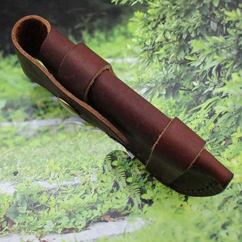 Охотничий Тактический складной нож Покрытие оболочки натуральная кожа уличные