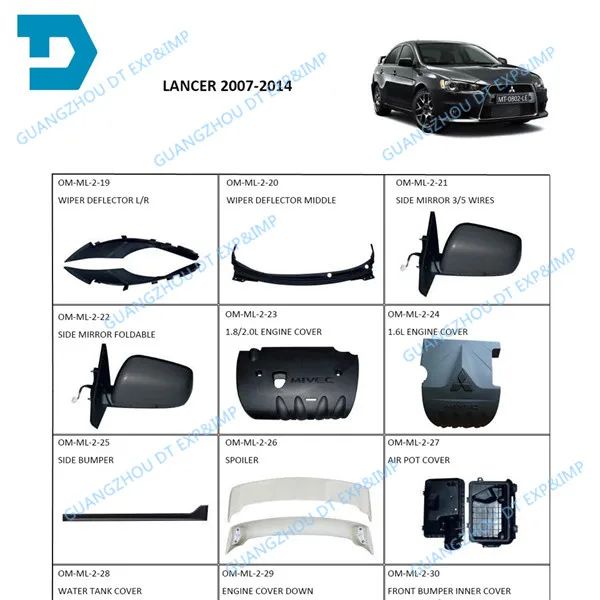 Evo 10 OE решетка и сетки Lancer GT решетка и бампер сетка они не одинаковые с lancer