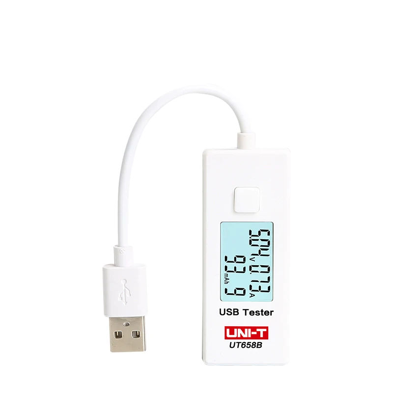UNI-T UT658B UT658 USB тестер напряжения для телефона компьютера зарядки измерения тока